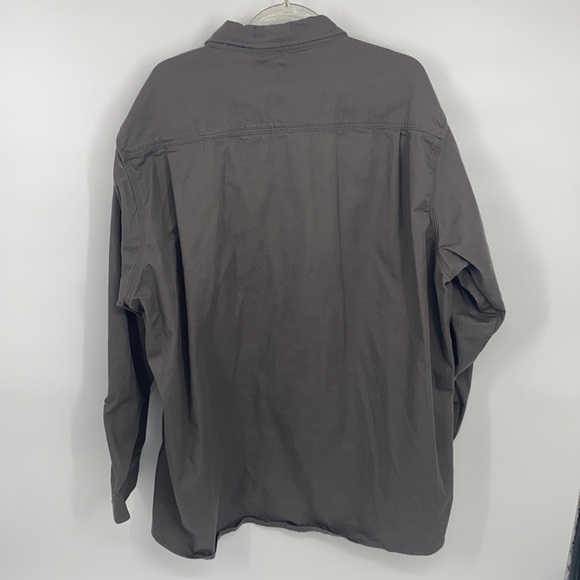 Lapco FR Men's Gray Button-Down Shirt size 3XL Front Pockets Flame Resistant - Picture 8 of 9